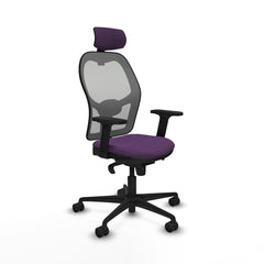 Office Chair with Headrest Piqueras y Crespo 2D036N2 Purple