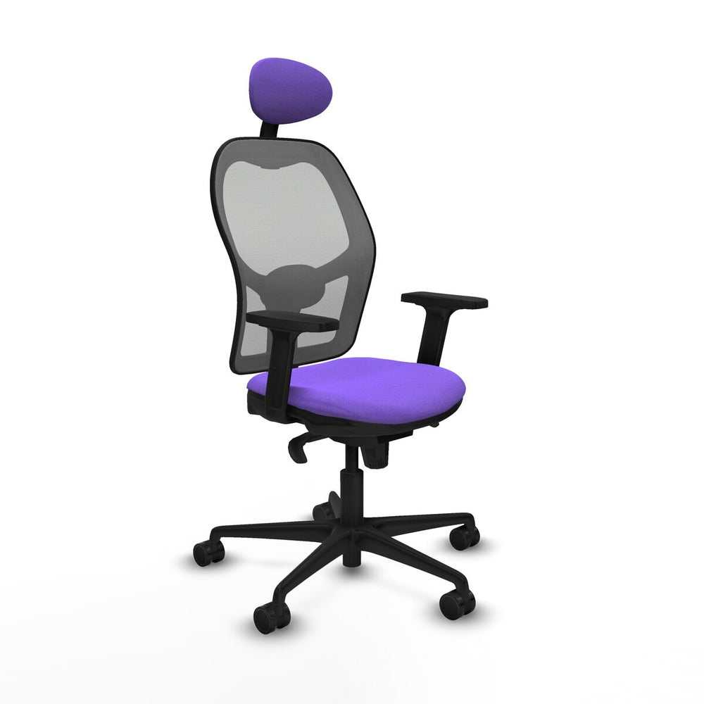 Silla de Oficina con Cabecero Piqueras y Crespo 2D036N1 Lila