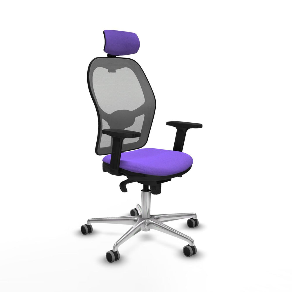 Silla de Oficina con Cabecero Piqueras y Crespo 2D086G2 Lila