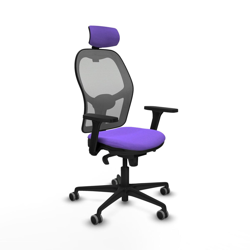 Sedia Ufficio con Poggiatesta Piqueras y Crespo 3D036G2 Lilla