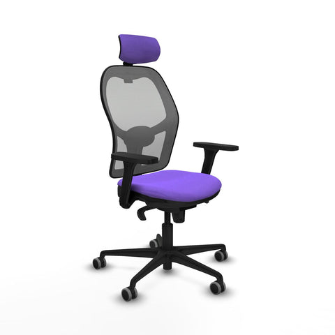 Office Chair with Headrest Piqueras y Crespo 3D036G2 Lilac