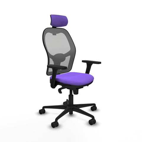 Office Chair with Headrest Piqueras y Crespo 3D036N2 Lilac
