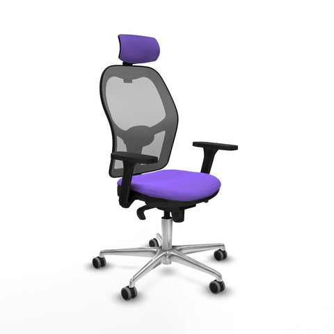 Office Chair with Headrest Piqueras y Crespo 3D086G2 Lilac