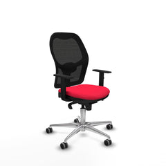 Sedia da Ufficio Piqueras y Crespo 1D086G0 Rosso