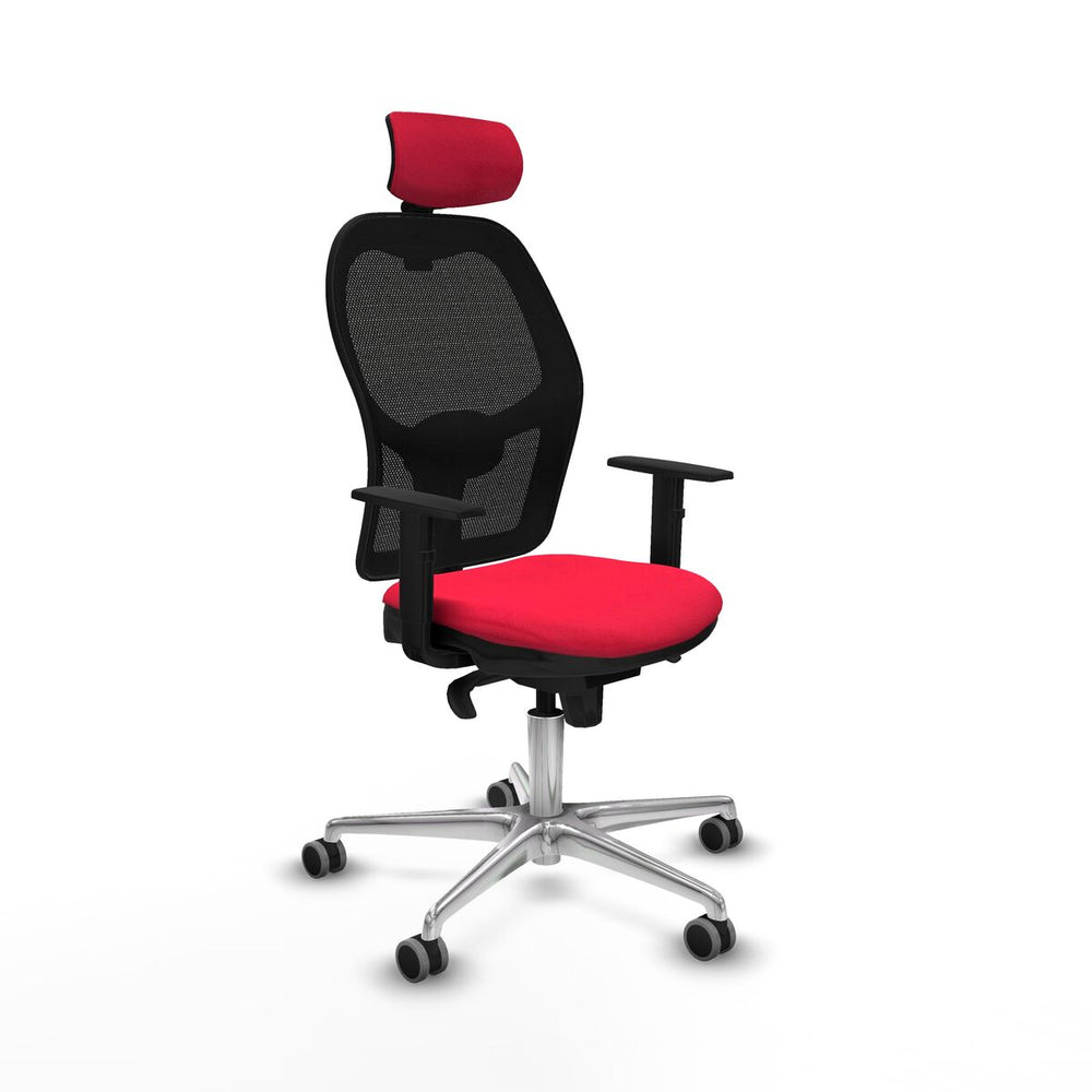 Silla de Oficina Piqueras y Crespo 1D086G2 Rojo