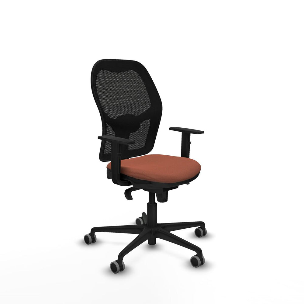 Silla de Oficina Piqueras y Crespo 1D036G0 Marrón Negro