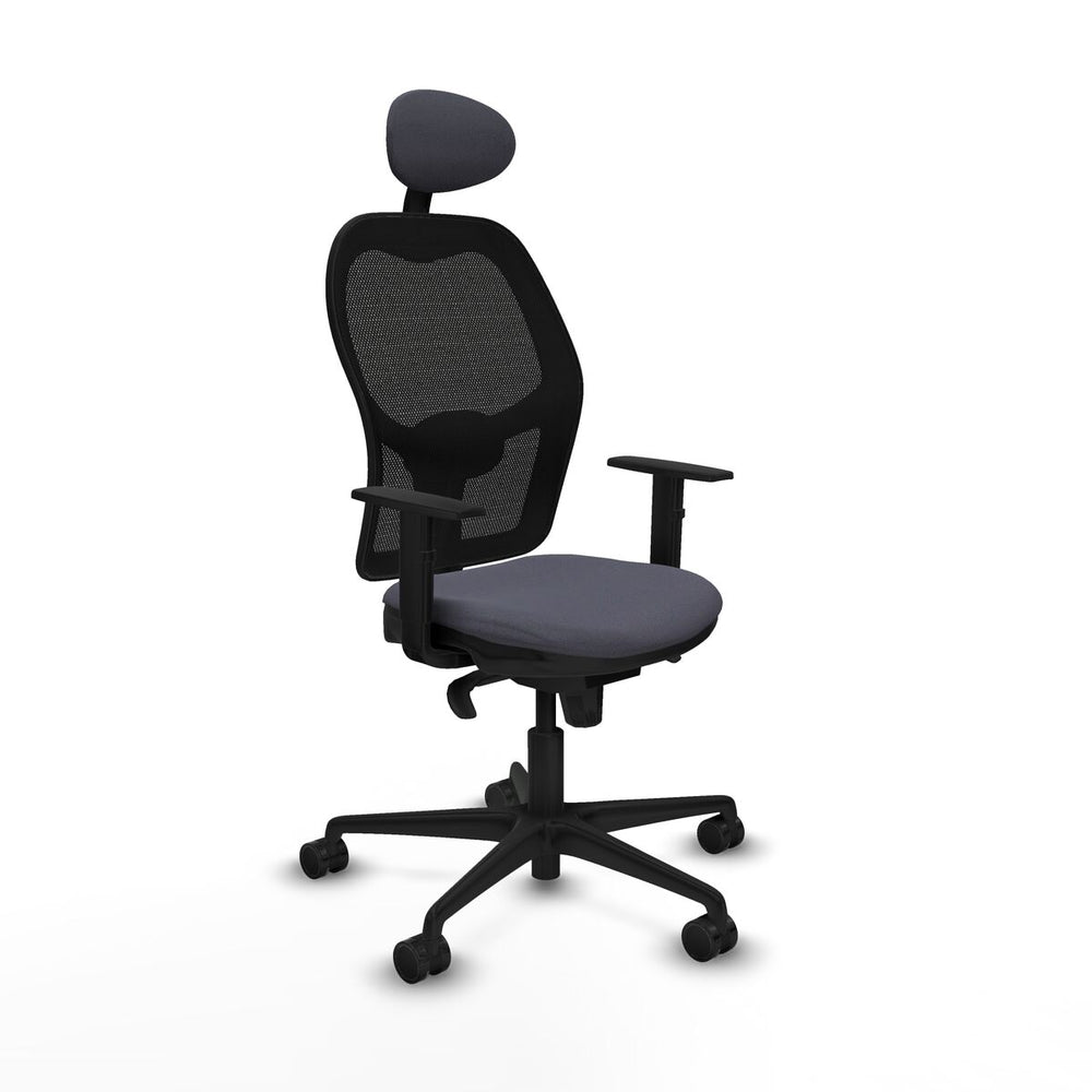Sedia da Ufficio Piqueras y Crespo 1D036N1 Grigio scuro