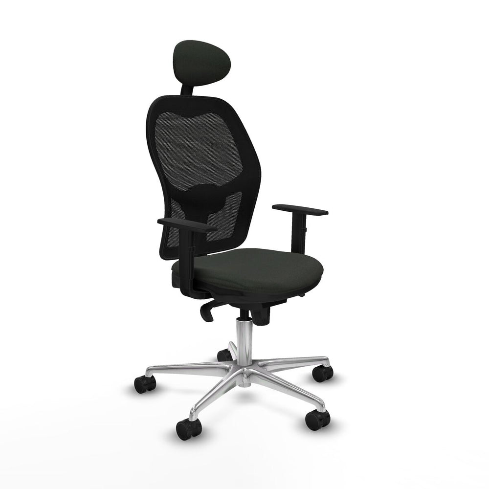Sedia da Ufficio Piqueras y Crespo 1D086N1 Nero