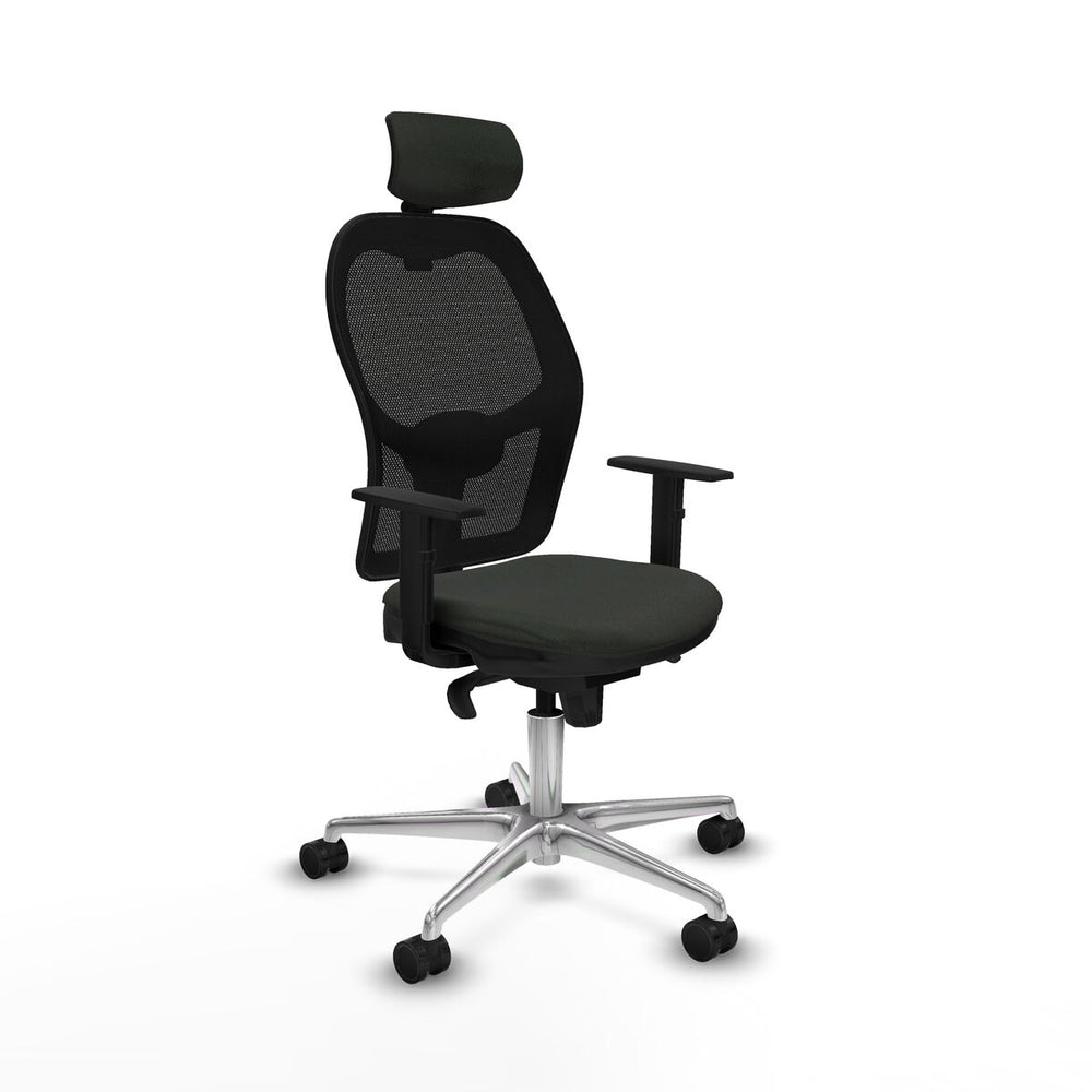 Sedia da Ufficio Piqueras y Crespo 1D086N2 Nero