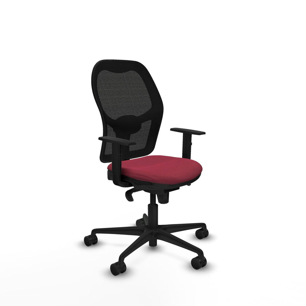 Silla de Oficina Piqueras y Crespo 1D036N0 Granate