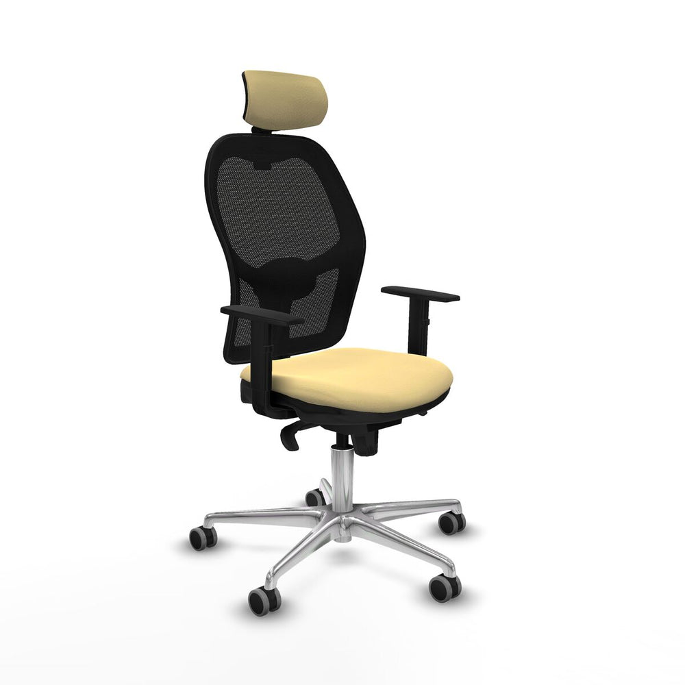 Sedia da Ufficio Piqueras y Crespo 1D086G2 Crema