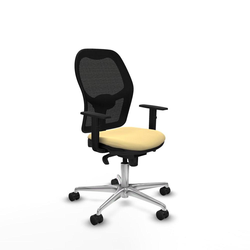 Sedia da Ufficio Piqueras y Crespo 1D086N0 Crema