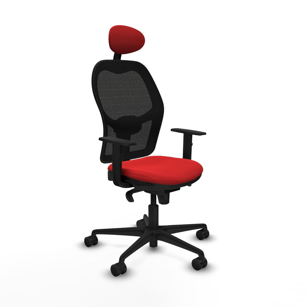 Sedia da Ufficio Piqueras y Crespo 1D036N1 Rosso