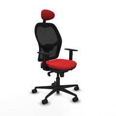 Sedia da Ufficio Piqueras y Crespo 1D036N1 Rosso
