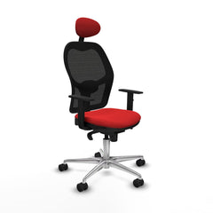 Sedia da Ufficio Piqueras y Crespo 1D086N1 Rosso