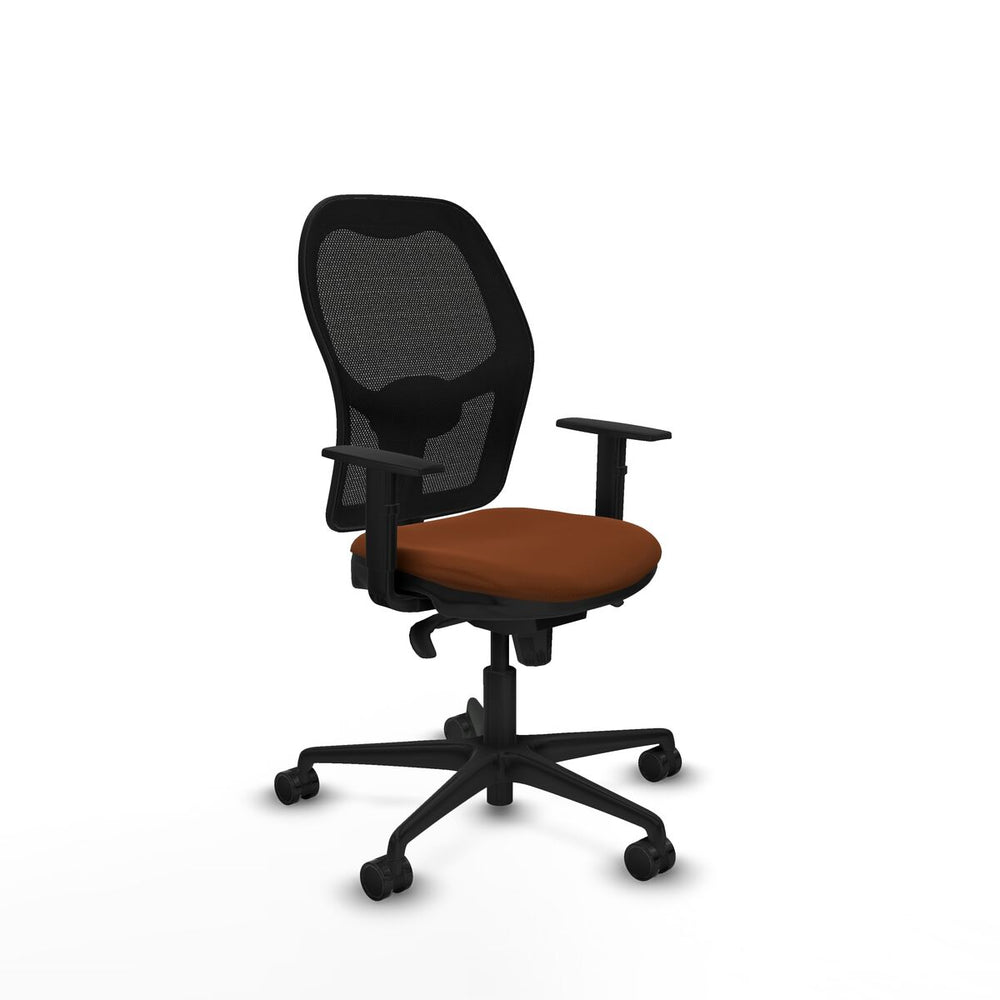 Sedia da Ufficio Piqueras y Crespo 1D036N0 Marrone Nero