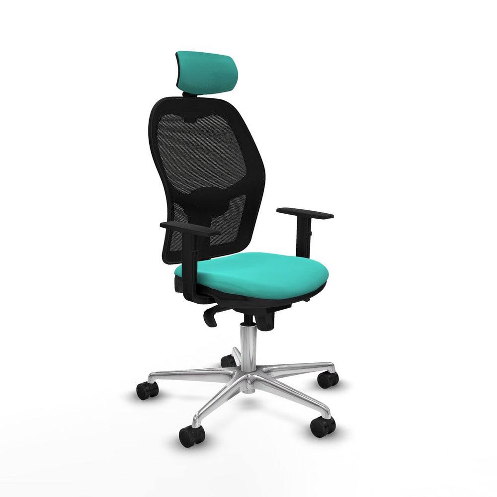Sedia da Ufficio Piqueras y Crespo 1D086N2 Turchese
