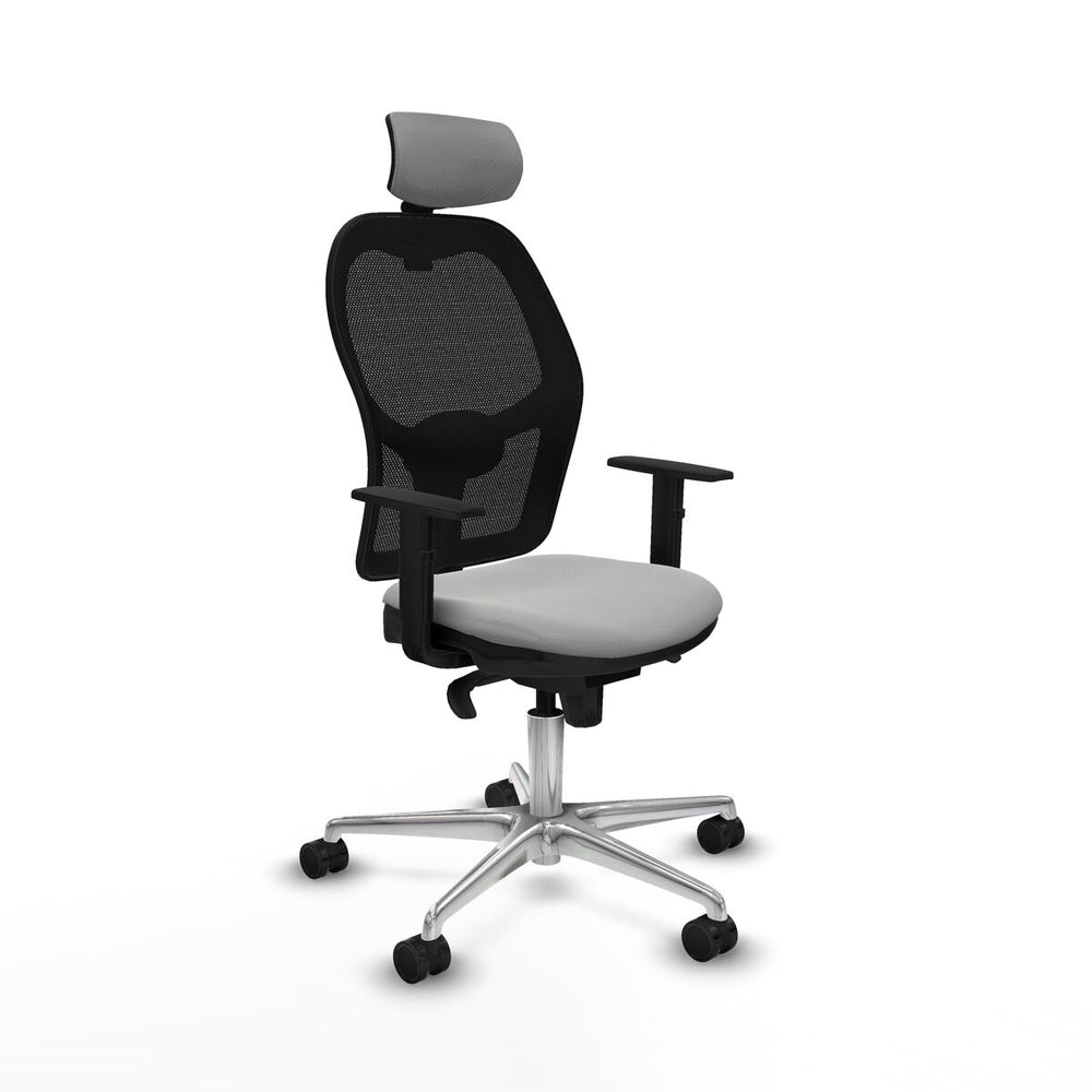 Silla de Oficina Piqueras y Crespo 1D086N2 Gris claro