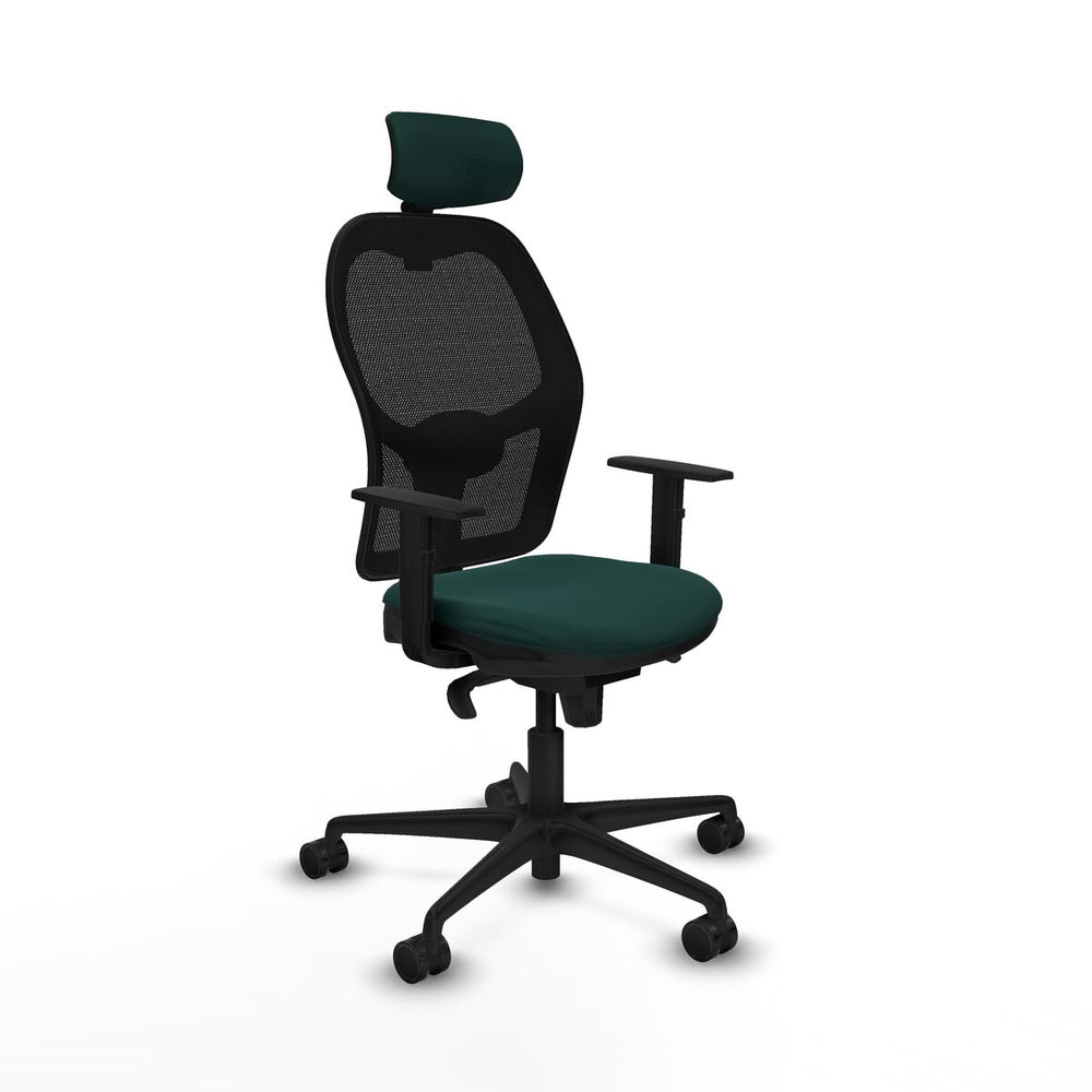 Sedia da Ufficio Piqueras y Crespo 1D036N2 Verde