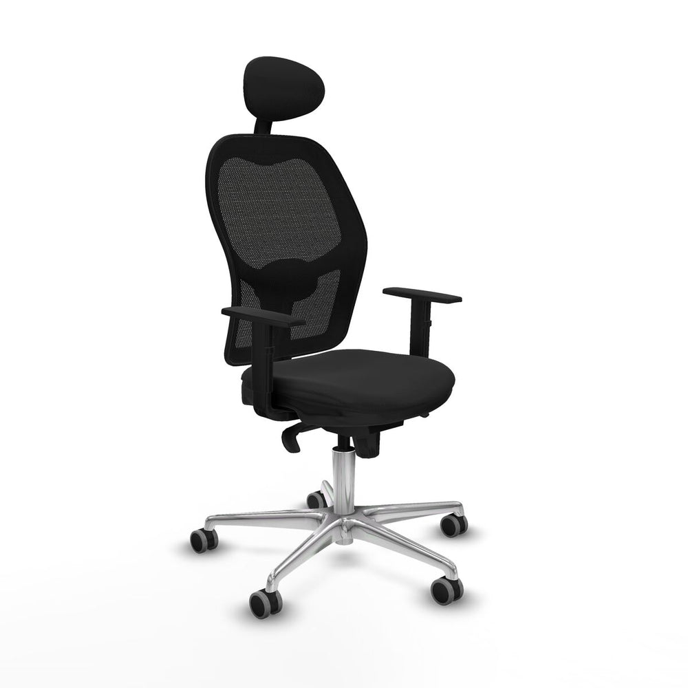 Sedia da Ufficio Piqueras y Crespo 1D086G1 Nero