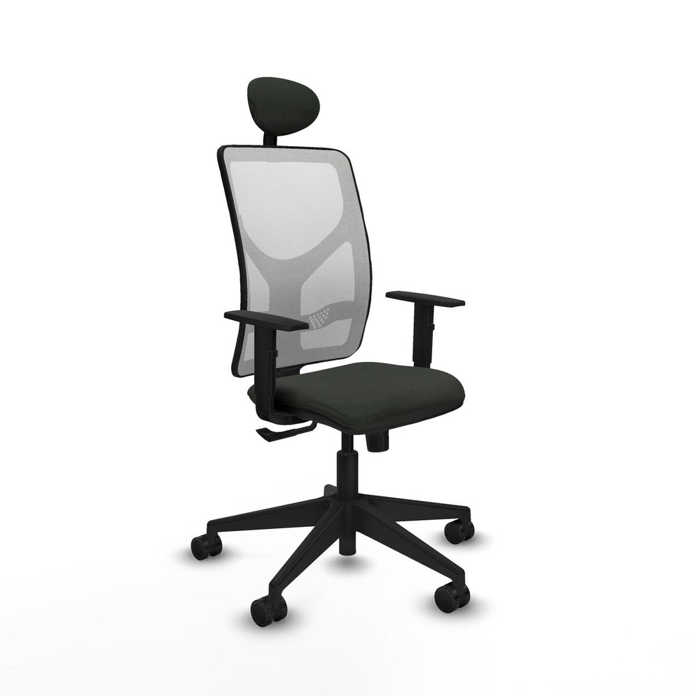 Sedia da Ufficio Piqueras y Crespo 1D066N1 Nero