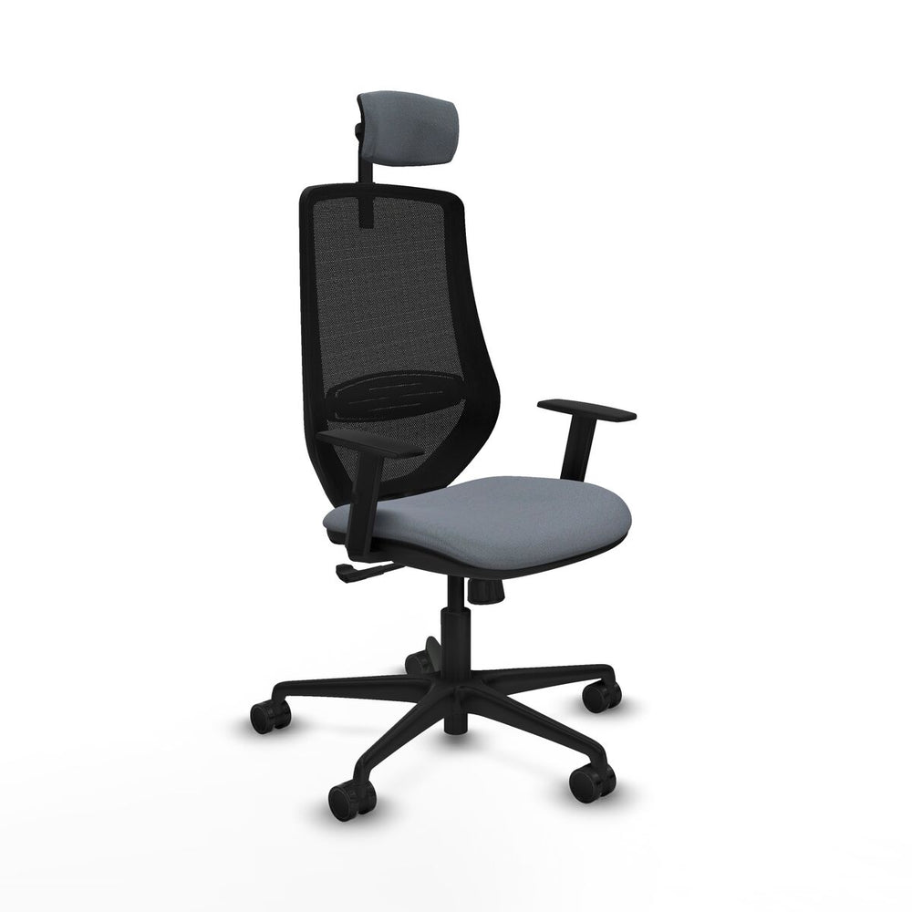 Sedia da Ufficio Piqueras y Crespo D036N2W Grigio