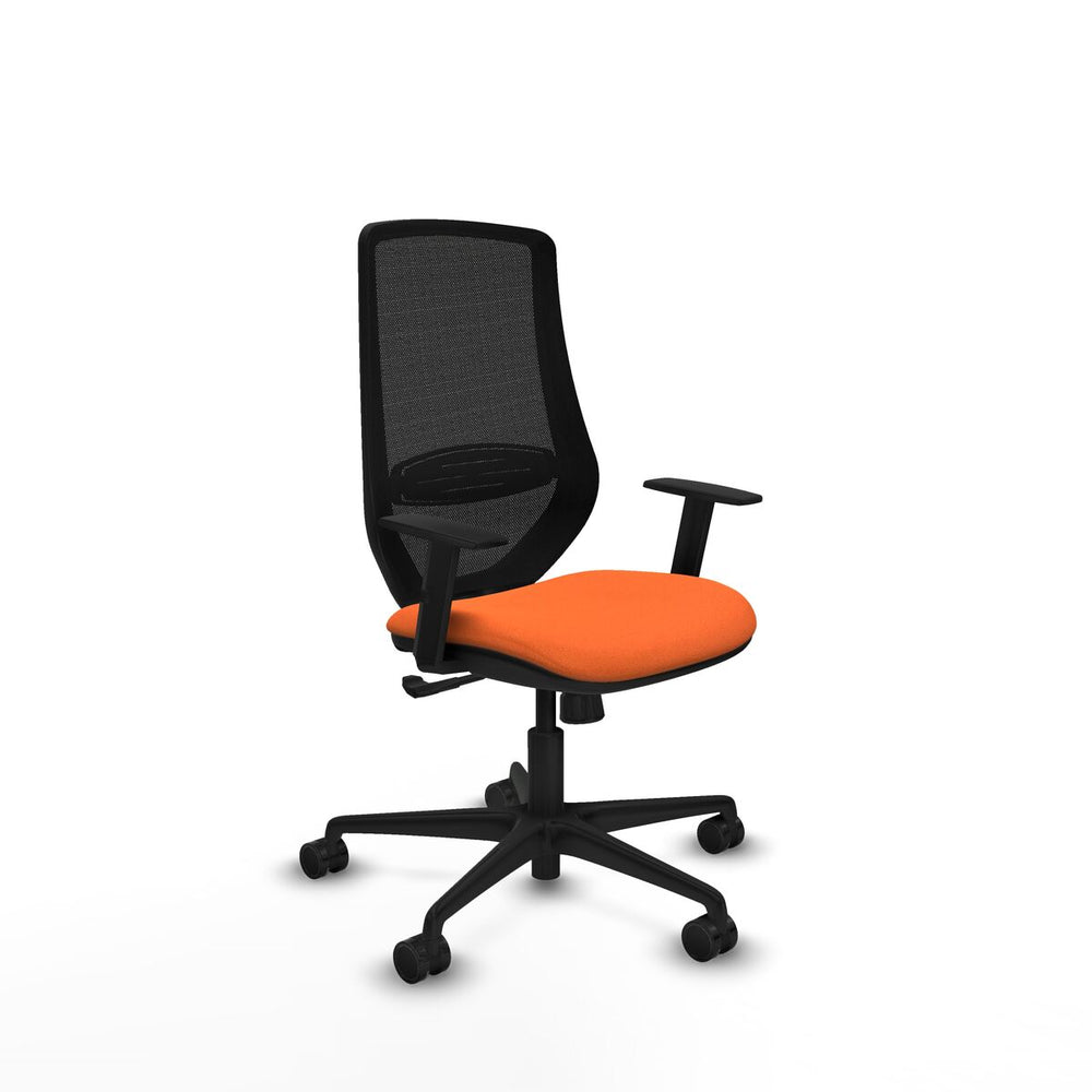 Sedia da Ufficio Piqueras y Crespo D036N0W Arancio