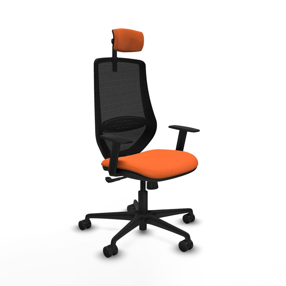 Sedia da Ufficio Piqueras y Crespo D036N2W Arancio