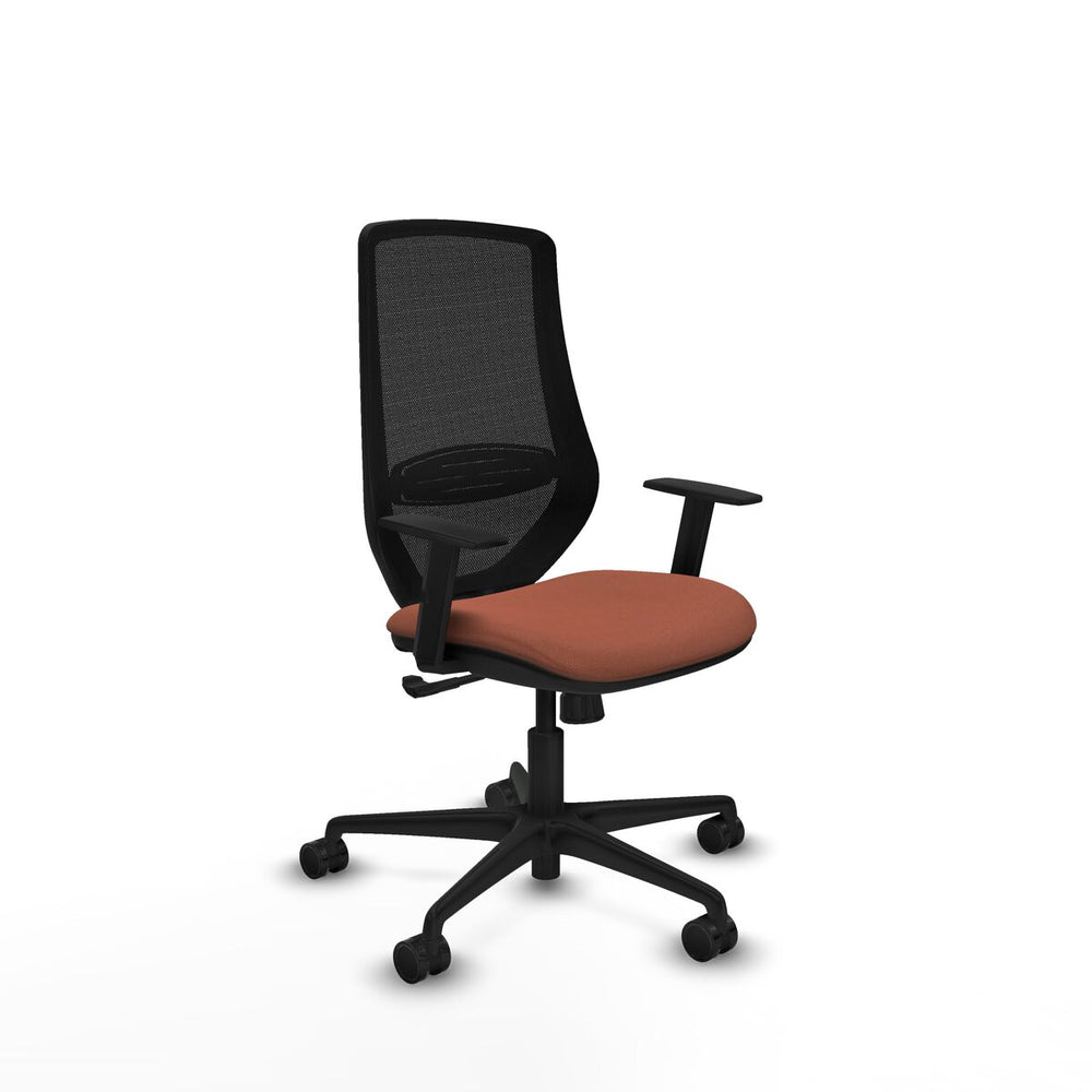 Sedia da Ufficio Piqueras y Crespo D036N0W Marrone Nero