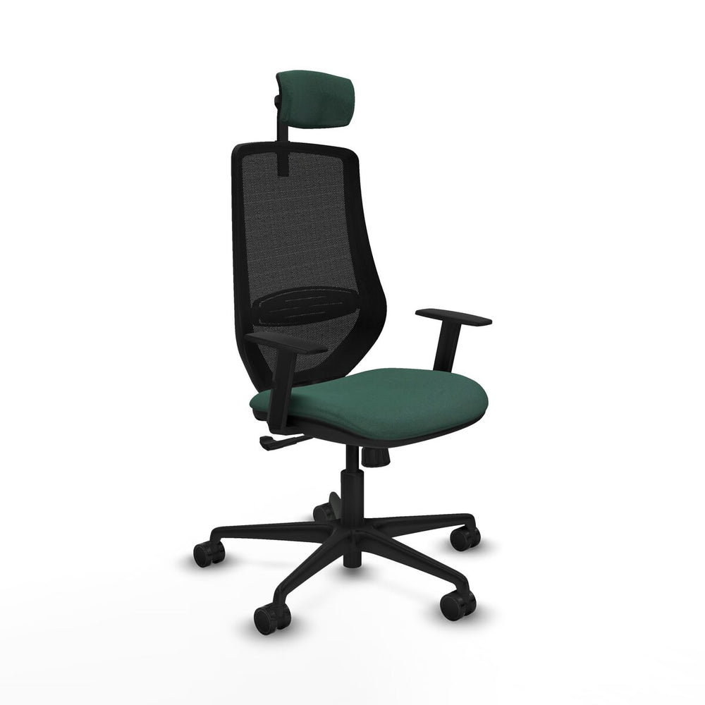 Sedia da Ufficio Piqueras y Crespo D036N2W Verde