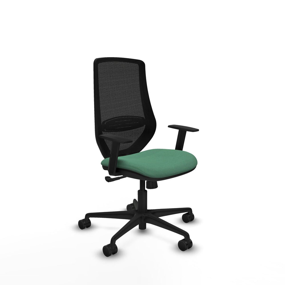 Sedia da Ufficio Piqueras y Crespo D036N0W Verde Smeraldo