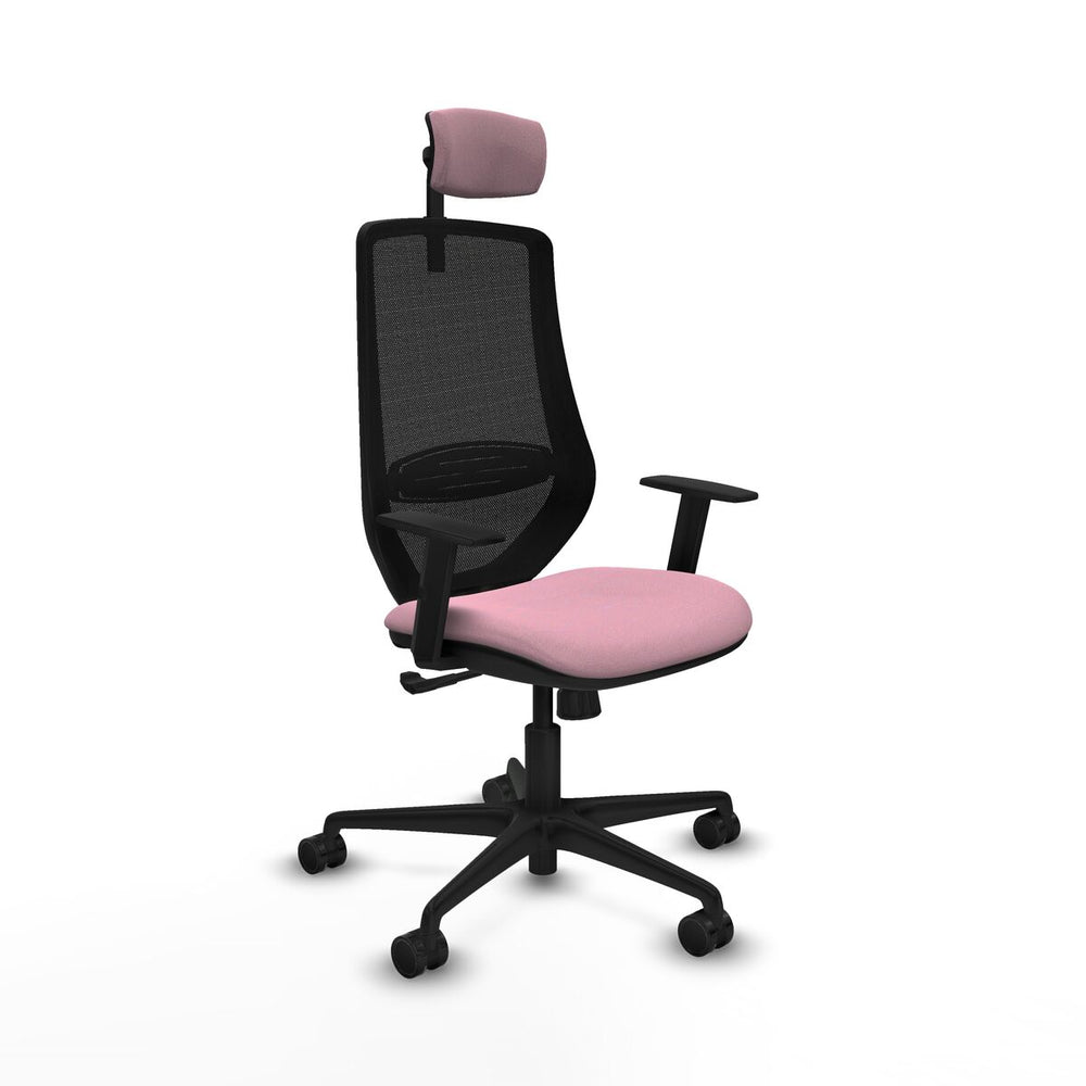 Sedia da Ufficio Piqueras y Crespo D036N2W Rosa