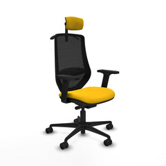 Sedia da Ufficio Piqueras y Crespo D036N2H Giallo