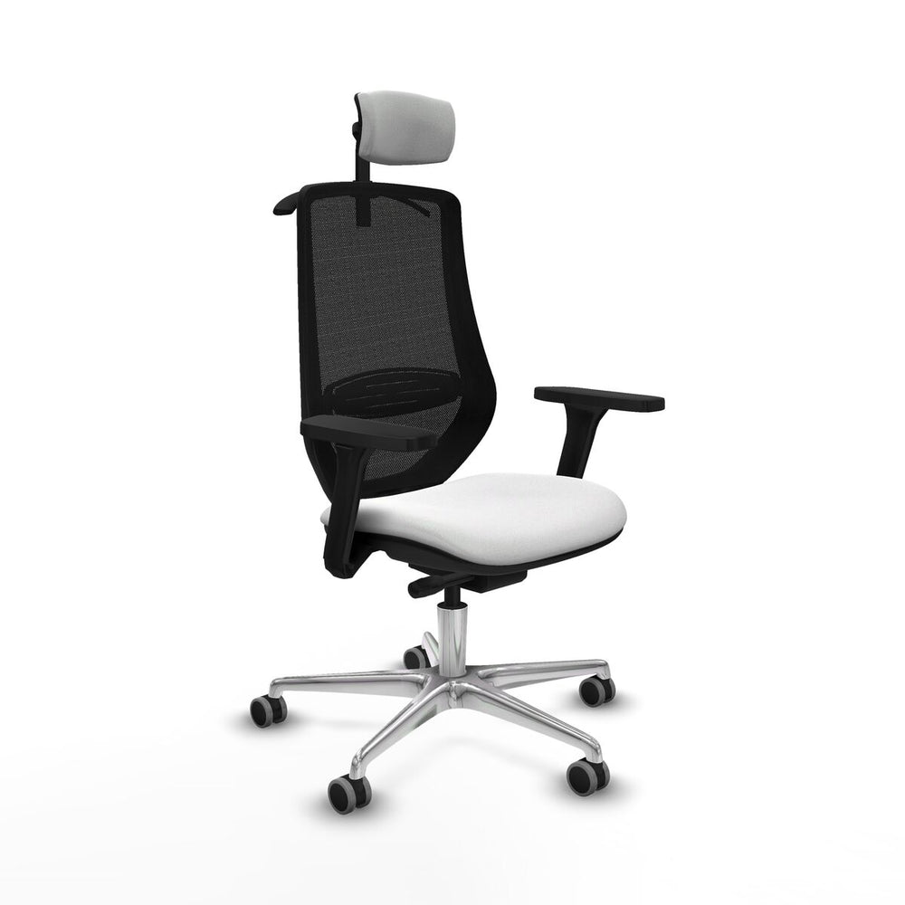 Sedia Ufficio con Poggiatesta Mardos traslack bali Piqueras y Crespo D086G2H Bianco