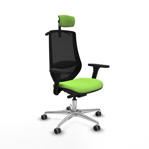 Office Chair with Headrest Mardos traslack bali Piqueras y Crespo D086G2H Pistachio