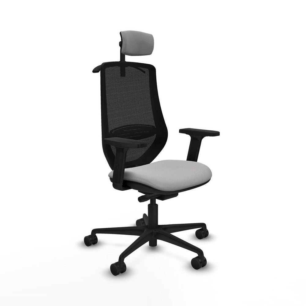 Sedia da Ufficio Mardos traslack bali Piqueras y Crespo D036N2H Grigio chiaro