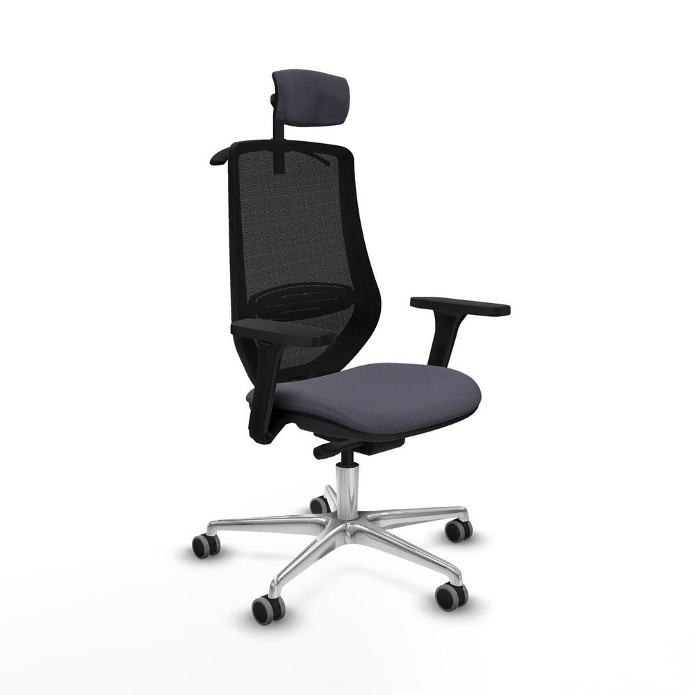 Sedia da Ufficio Mardos traslack bali Piqueras y Crespo D086G2H Grigio scuro