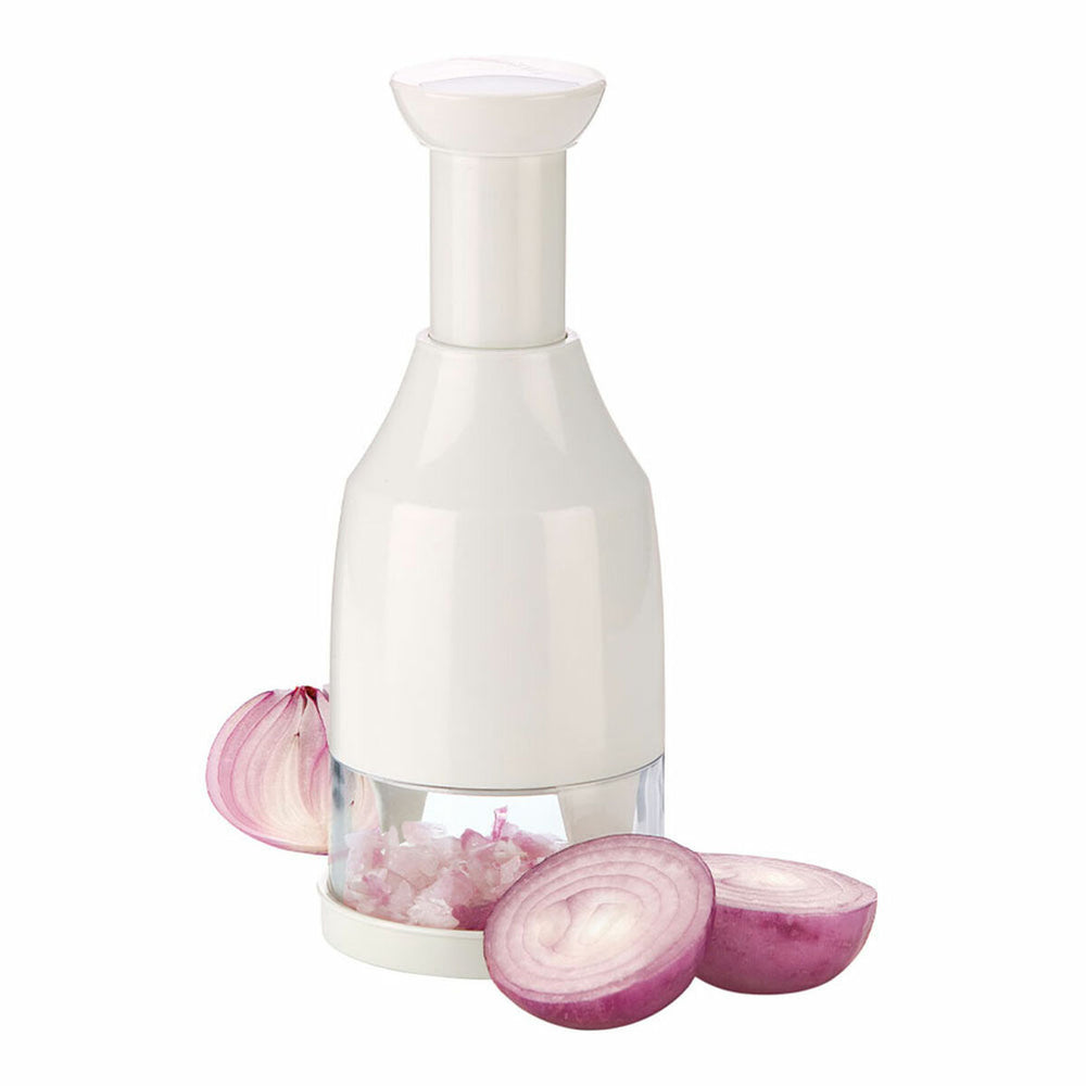 Tritaverdure manuale Tescoma handy Bianco Plastica