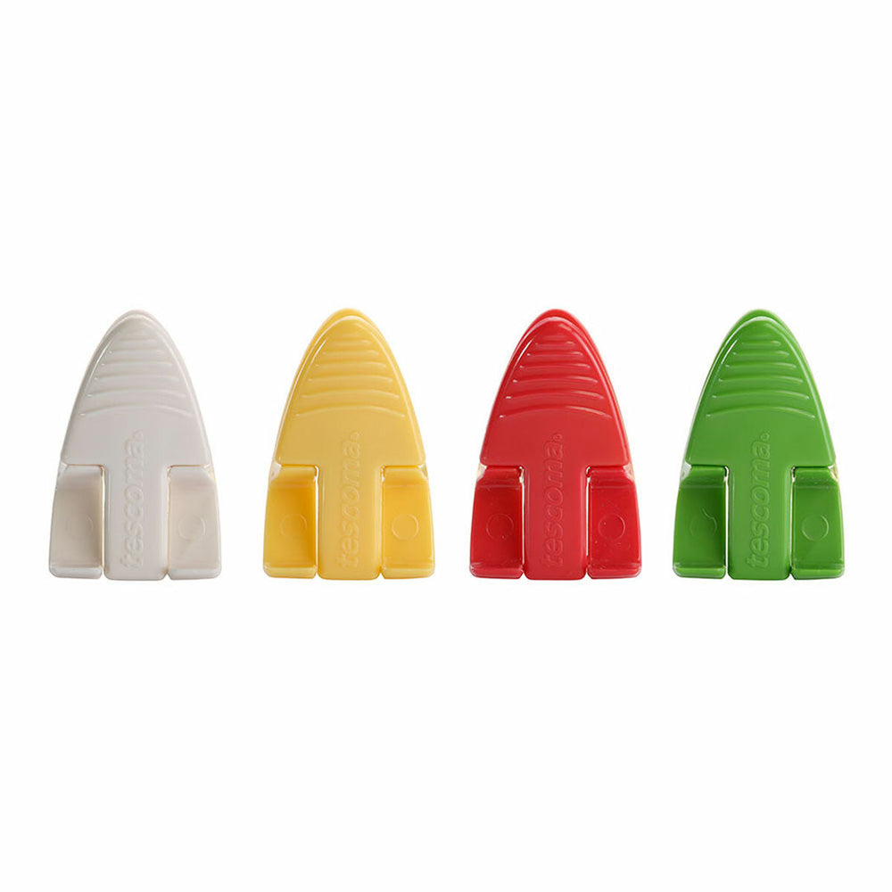 Molette per Chiudere le Buste Tescoma Presto Colori assortiti Plastica 5,5 cm 4 Pezzi