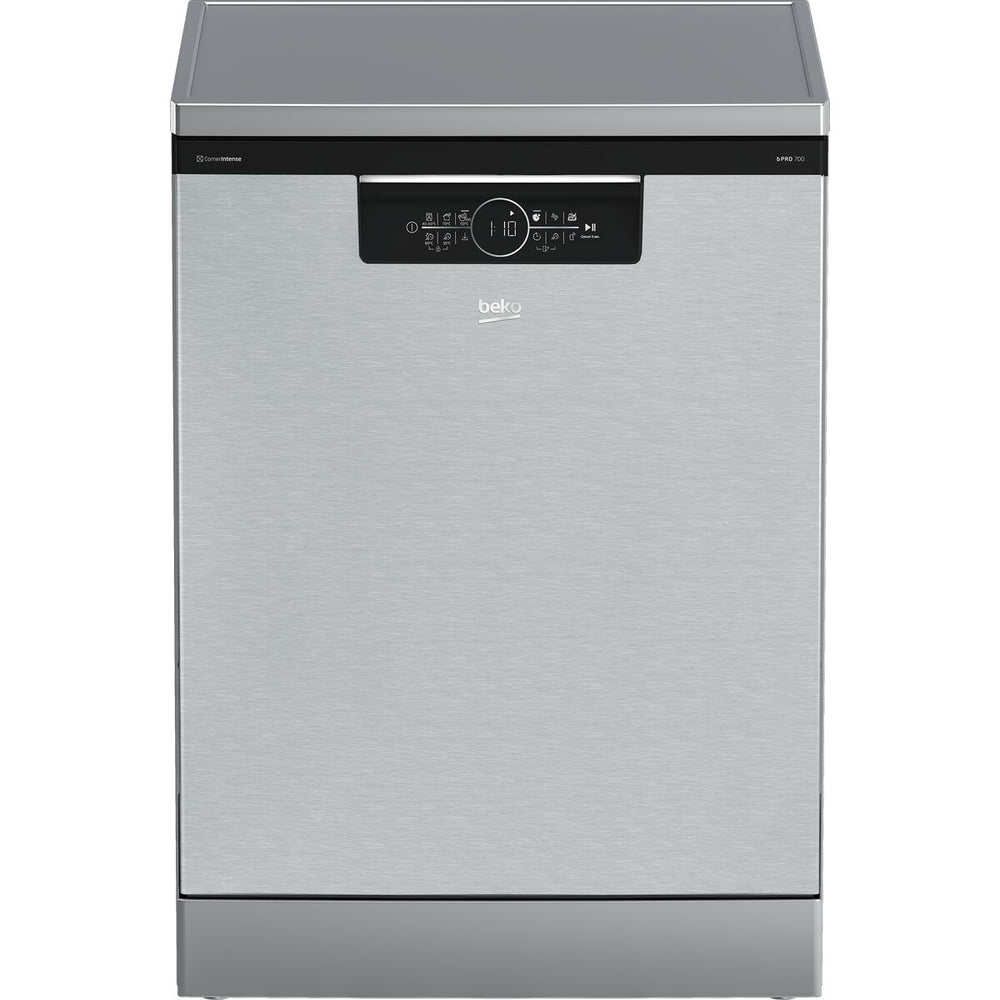 Lavastoviglie BEKO BDFN36560XC Nero Argentato 60 cm