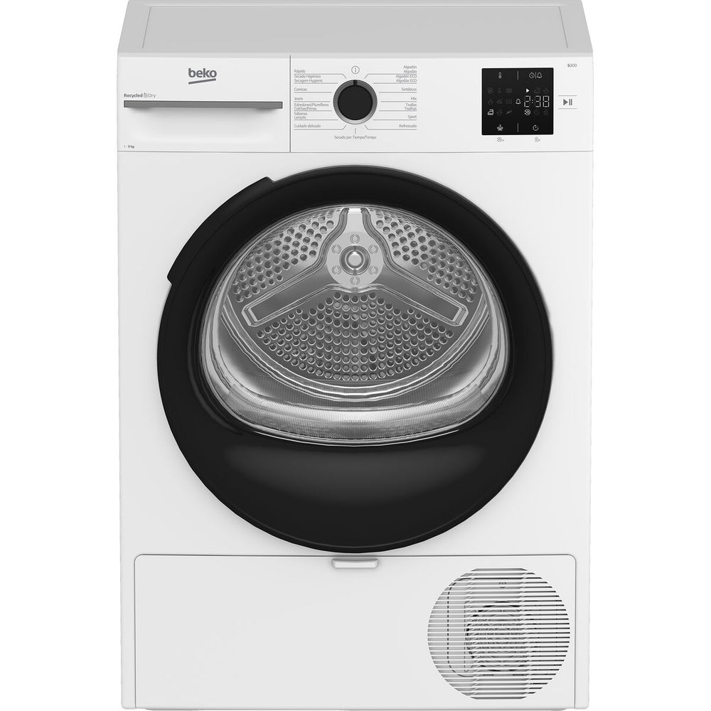 Asciugatrice a pompa di calore BEKO BM3T39220WB 9 kg