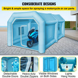 Cabina di verniciatura gonfiabile su misura gonfiabile 750W + 350W