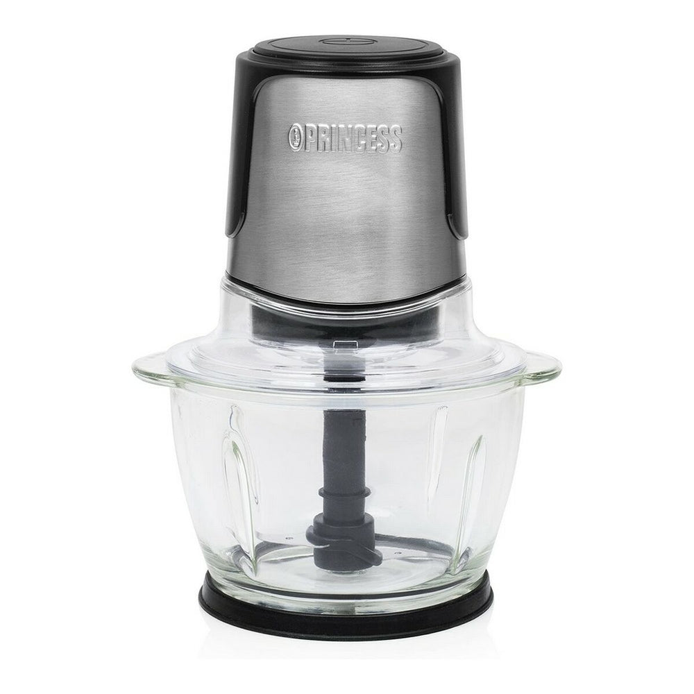 Tritatutto Princess Nero Vetro Acciaio inossidabile 300 W 1 L