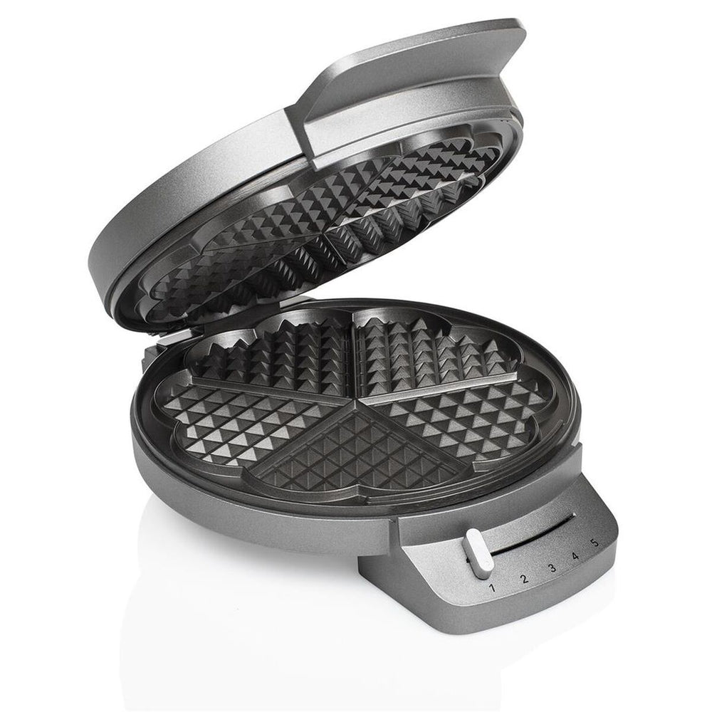 Macchina da Waffle Princess Princess 132380 1200 W Nero Argentato Acciaio