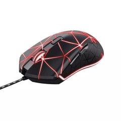 Ratón Gaming Trust GXT 133 Locx 4000 dpi Negro Rojo