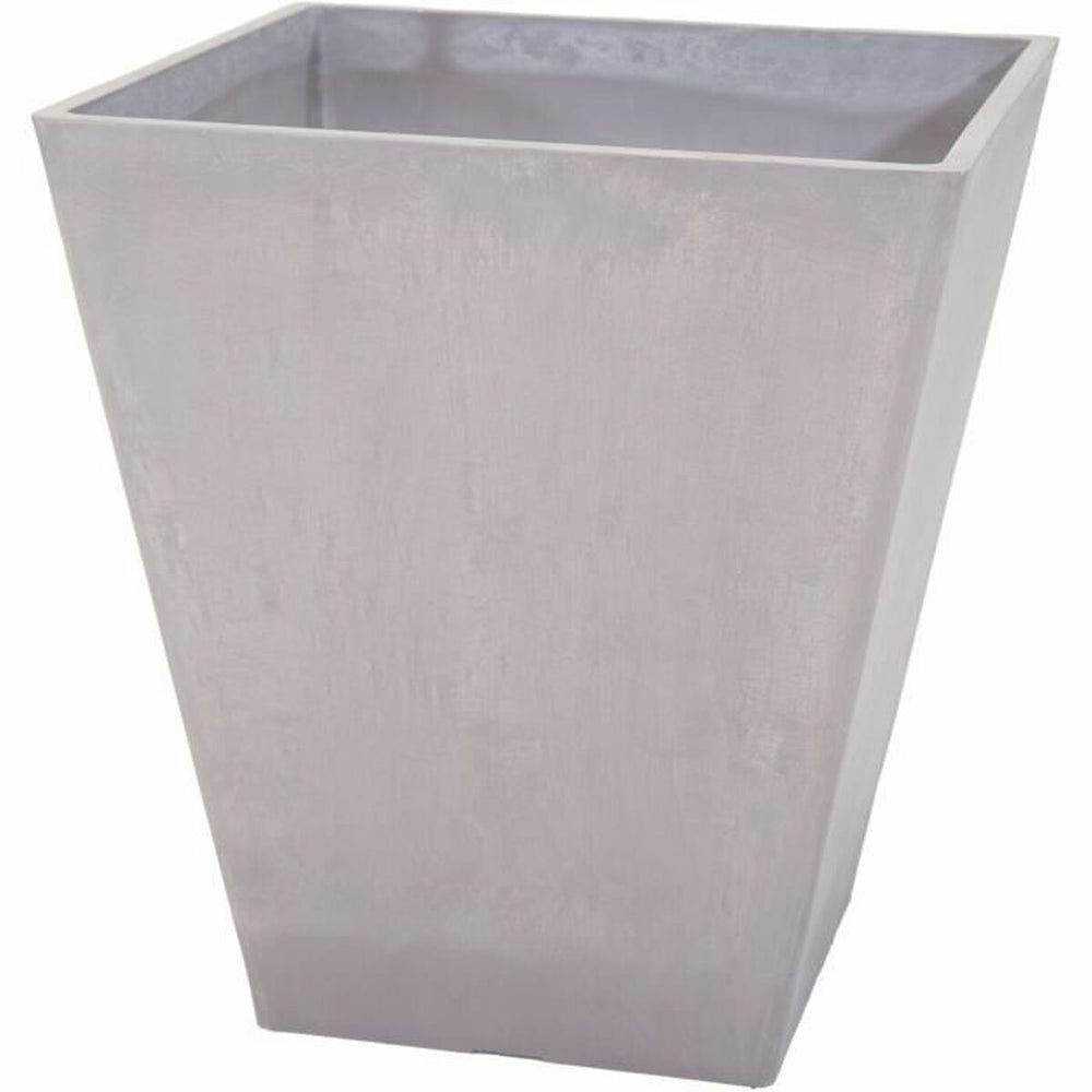 Vaso Mega Collections Ecostone Square Marrone Taupé Plastica Riciclato 42 x 46 x 42 cm 43 x 43 x 74 cm 41 x 45 cm