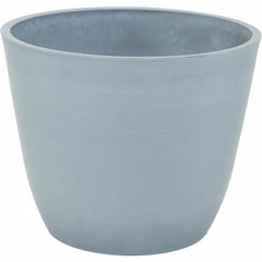 Vaso Mega Collections Ecostone Egg Grigio Plastica Riciclato 41 x 33 cm 42 x 42 x 67 cm
