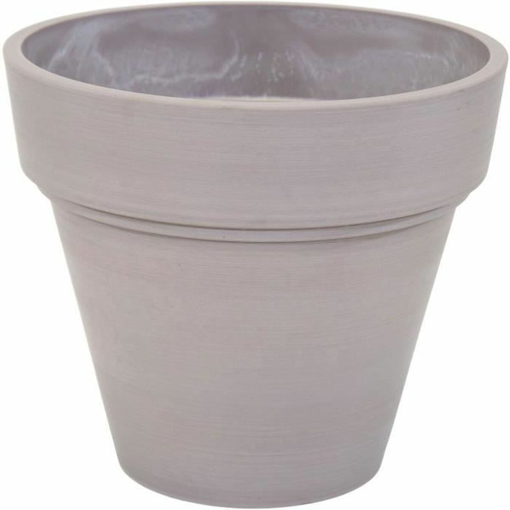 Vaso Mega Collections Ecostone Planter Marrone Taupé Plastica Riciclato 55 x 51 cm