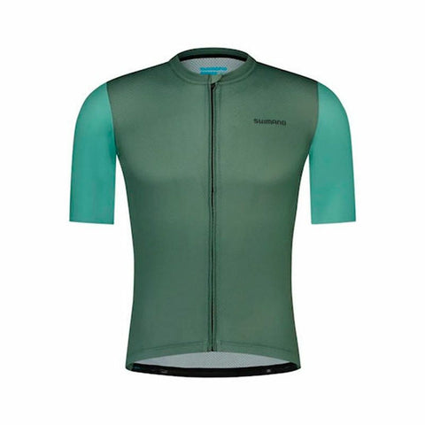 Maglia da ciclismo Shimano Aria S.S. Oliva