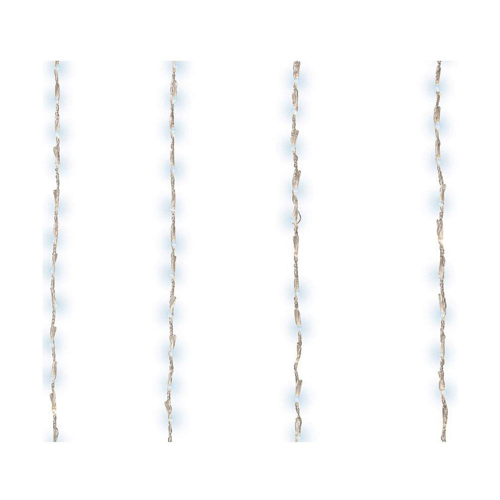 Cortina de Luces LED Lumineo Transparente 2 x 1 m